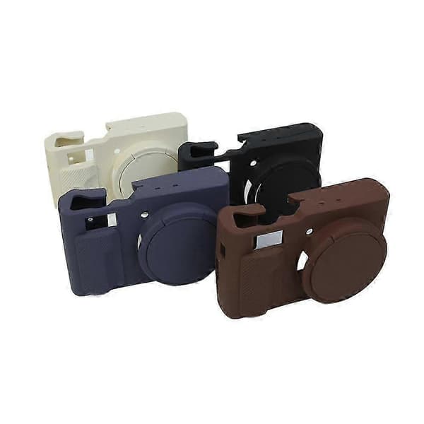 Passer for Lumix Tz99 Silikon Beskyttelsesdeksel Black