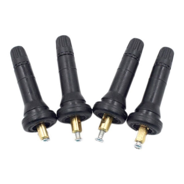 4 kpl Tyyppi Rengaspaineanturi Tpms Venttiilin varren suutin Black