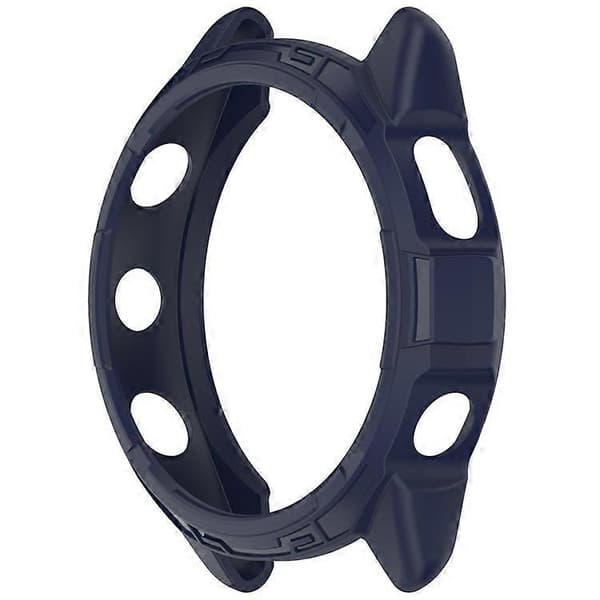 Kompatibel med Garmin Forerunner 265 Mjukt TPU-klockfodral Stötsäker Bumper Ramöverdrag Blue
