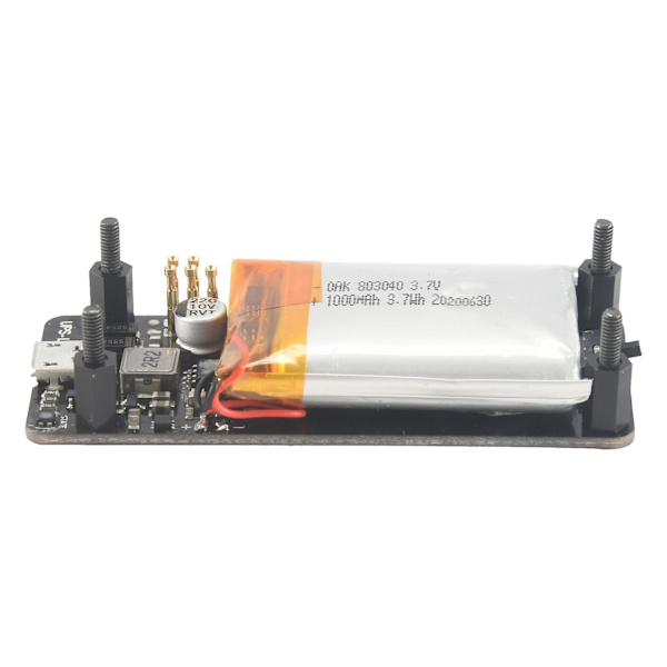 Uusi Ups Lite V1.2 Ups Power Hat Board akkusähköntunnistimella Zero Zero W Black