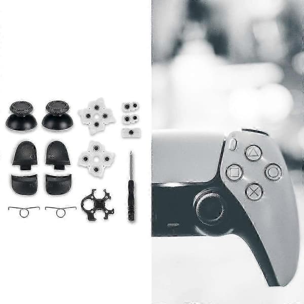 Reparasjonssett for PS5-kontroller analog spak og utløserknapper