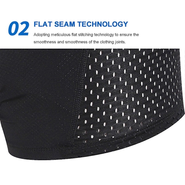 Miesten pyöräilyshortsit 5D geelipehmusteella, alushousut MTB maastopyöräilyyn Blue  Black XL