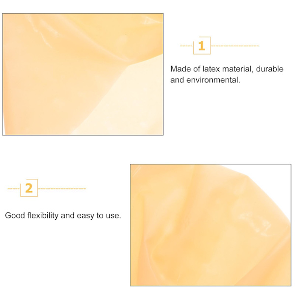Tilbehør Para Mujer Halloween Bald Cap Cosplay Bald Cap Bald Cap Costume Latex Bald Cap Silikon Bald Cap Flesh Color 29X18cm