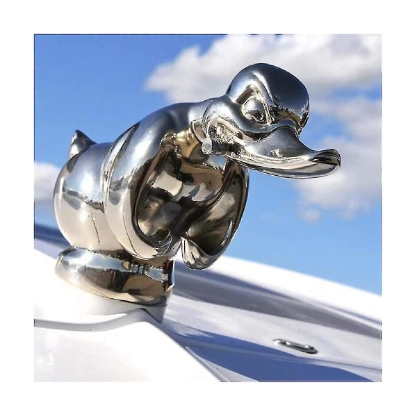 Angry Rubber Duck Hood Ornament, Selvklæbende 3d Funny Car Bonnet Decoration Accessories Bar Pub C YYE