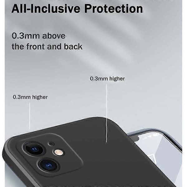 Imitasjon flytende silikon telefondeksel for iPhone 14 Plus Grey
