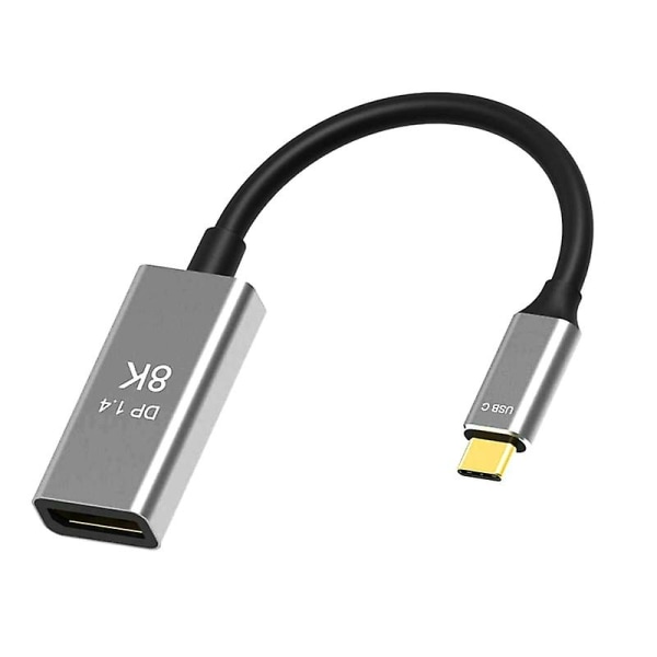 8k 144hz USB Type C til Displayport-kabeladapter for bærbar PC-projektor TV Pc Jikaix