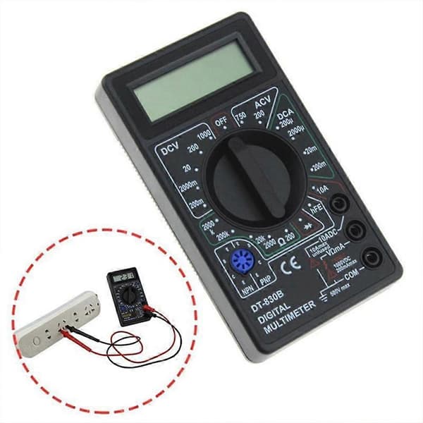 DT 830B LCD Voltmeter Ammeter Ohm Digital Multimeter *1sale Z6N8