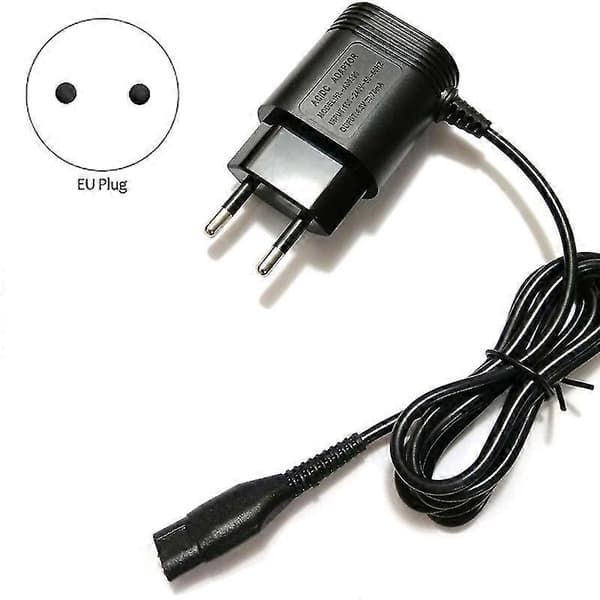 Lämplig för rakapparat, A00390 laddningskabeladapter EU-kontakt