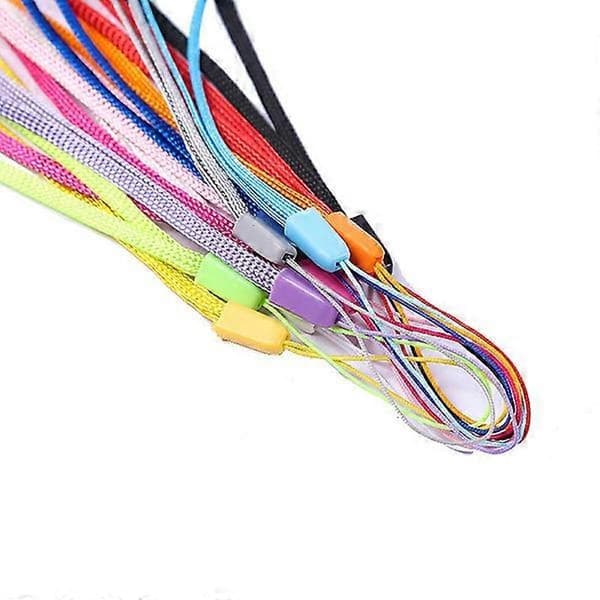 20-pack färgglada handledsremmar i nylon för USB-minnen