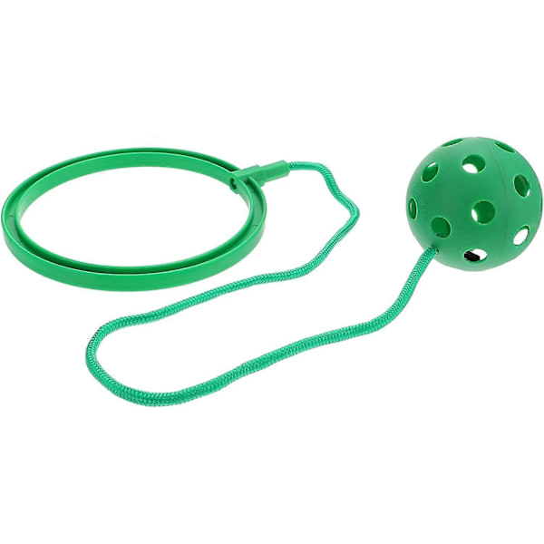 Hoppboll för barn, fotboll, gungboll, sportleksak, fitnessspel, inomhus och utomhus, lila green