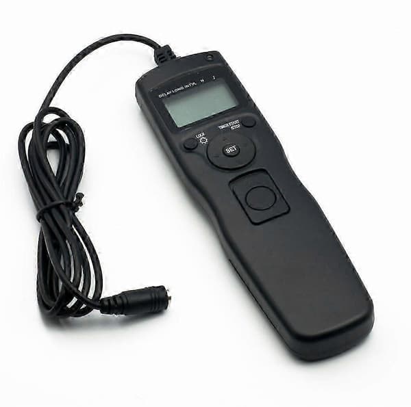 LCD Timer Fjernutløser for Canon EOS 7D, 1D, 5D, 6D, 50D, Intervallometer Fjernkontroll