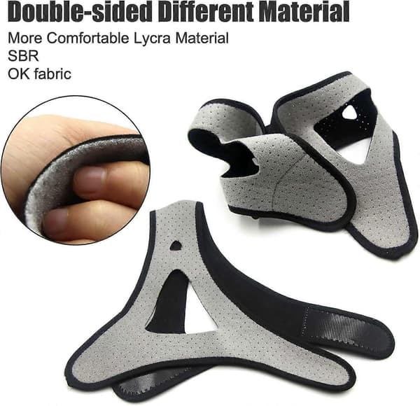 Hakestropp - Anti-snorke hakestropp for CPAP-brukere