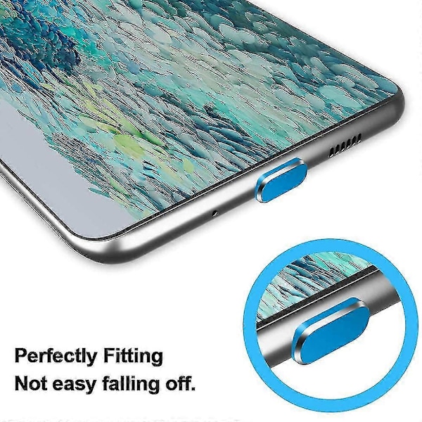 2 kpl Type-c Pölysuoja, USB C Portin Pölysuojatulpat, Pölytiivis Tulppa