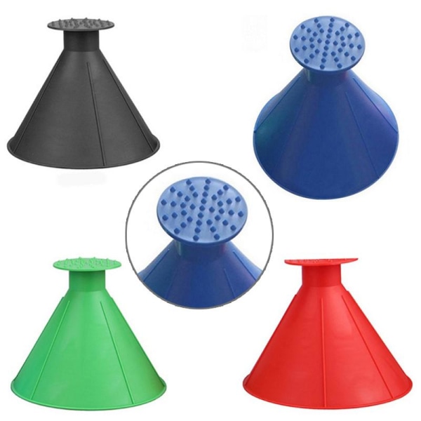 2 isskrapere Conformed - Skraper og rydder vekk snø raskt multicolor