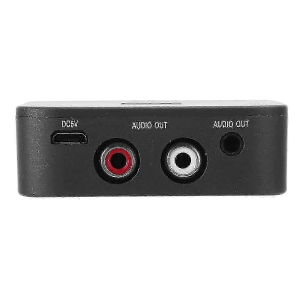 Bluetooth RCA-mottaker 3,5 mm Jack Aux trådløs adapter for TV bilstereo