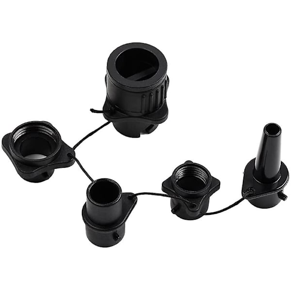 Oppustelig bådpumpe adapter og kite/Boston ventil standard almindelig luftpumpe luftventil adapter eger plade fastgørelse