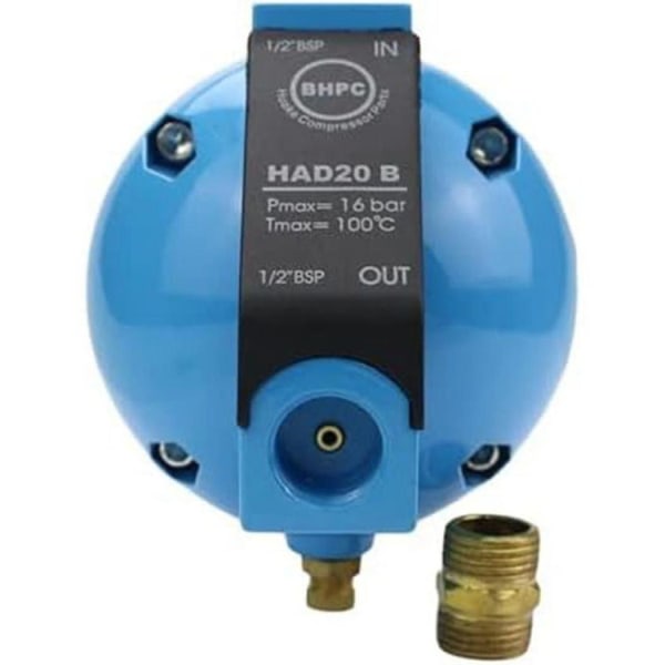 HAD20B Tryckluft automatisk flyttömningsventil 1/2 tum BSP 400L/M kondensvattenmaskin