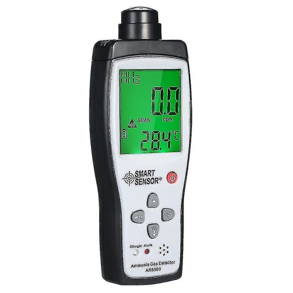 Smart sensor Ammoniakdetektor Ammoniakgasmätare Digital Bärbar Automotive Ammoniakgastestare Monitor Nh3-detektor