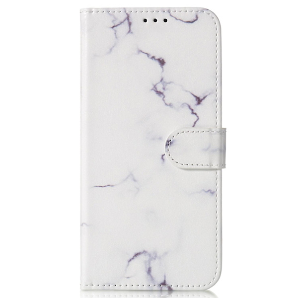 För Samsung Galaxy A35 Läderfodral Case printed Folio Cover Marmor White Style F Samsung Galaxy A35 5G