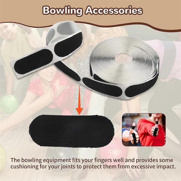 200 stk. bowling tommeltape bowlingfinger for bowlingtilbehør