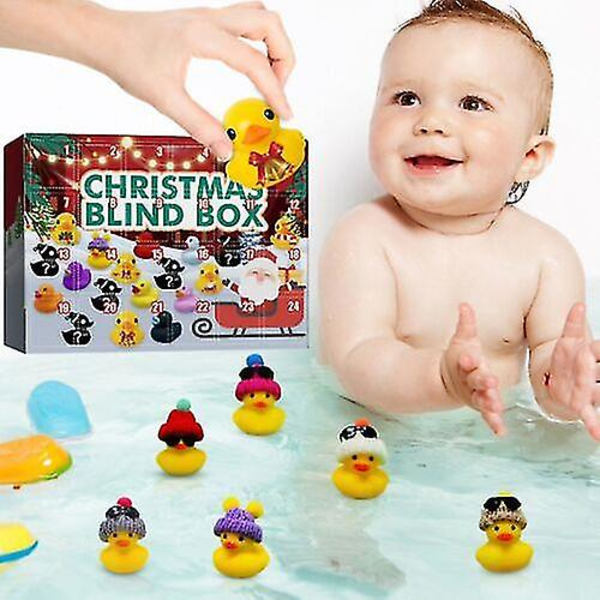 Kreativekraft 2022 jul adventskalender -gummi Ducks adventskalender 24st