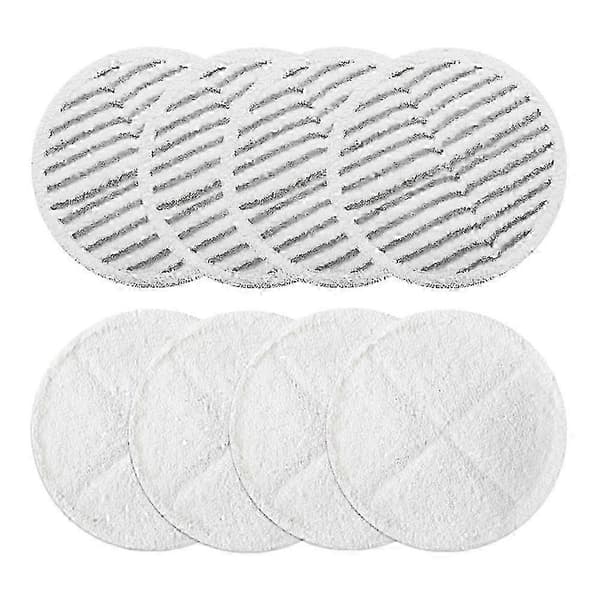 8-pack moppdynor för Bissell Spinwave 2039A 2124 för rengöring av trägolv Spin Replacement Mop Pads - W