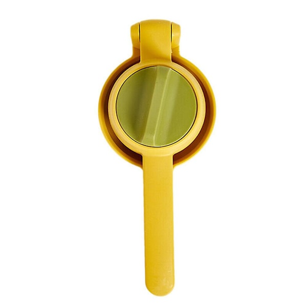 Simpel manuel juicer Husholdnings lille citronklip køkkenpresser Yellow