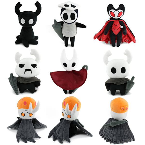 Hollow Knight Silk Song Hollow Knight Plysdukke Spil Castlevania Dukke style1