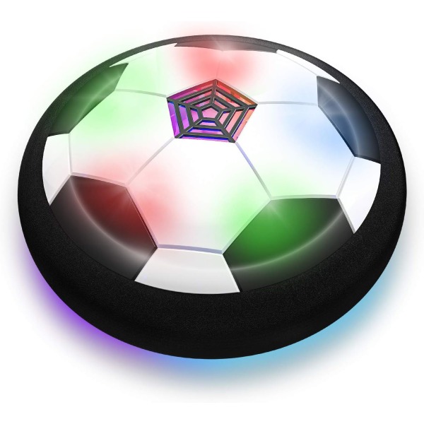 Poikien lelut - LED Hover Football - Air Power -harjoittelupallopeli - Jalkapallolahjat pojille, lapsille 3 4 5 6 7 8-12-vuotiaat lelut