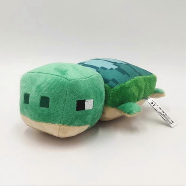 Minecraft Skelet Plush Dukke Fyldt Legetøj Ultra Blød Dukke Fødselsdagsgave Til Børn 18cm Turtle