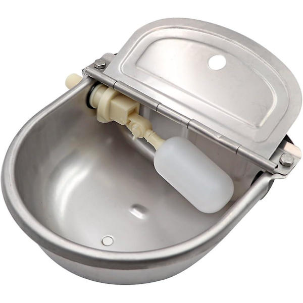 Mini flyteventil, høykvalitets PVC-materiale, korrosjonsbestandig, 180 justerbar arm for hunder, storfe og sauer, selvlukkende (1/2\" NPT)