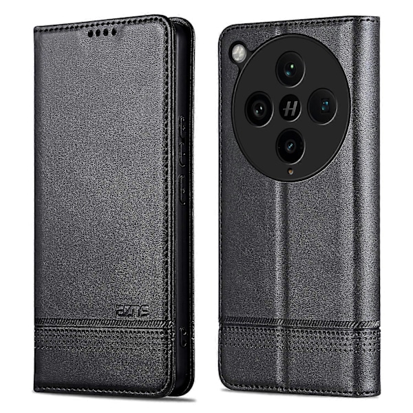 För Oppo Find X8 Pro 5G Fodral Nappa Textur PU Läder Plånbok Telefonfodral Blue