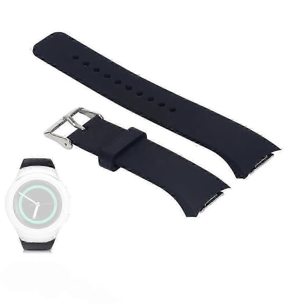 Ensfarvet urrem til Galaxy Gear S2 R720 Black