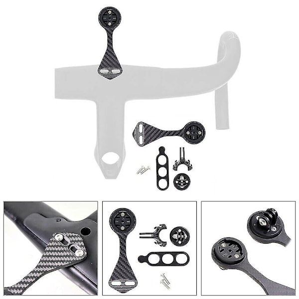Vejcykel Cykler Styrcomputer Odometer Mount Til F12 F De Fleste Til Garmin(sort)(4stk)