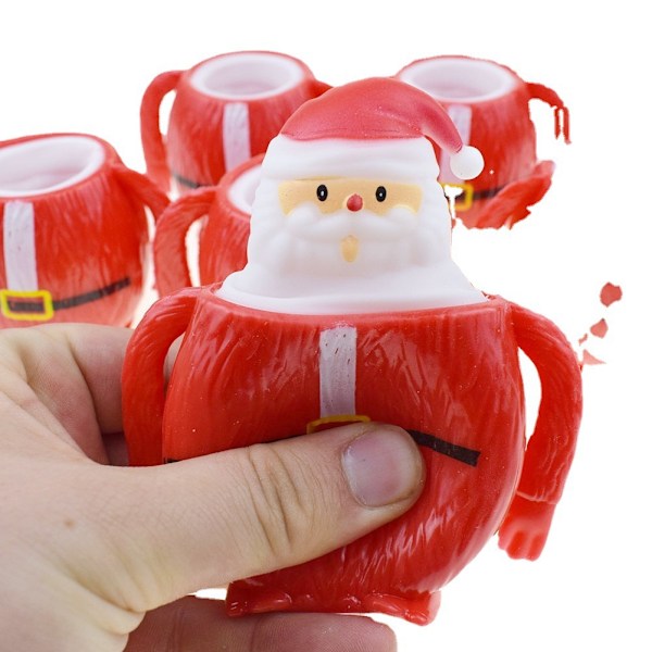 Creative Christmas Kids Mug with Santa Claus Sound Toy Gift with Clip for Boys and Girls 1PCS