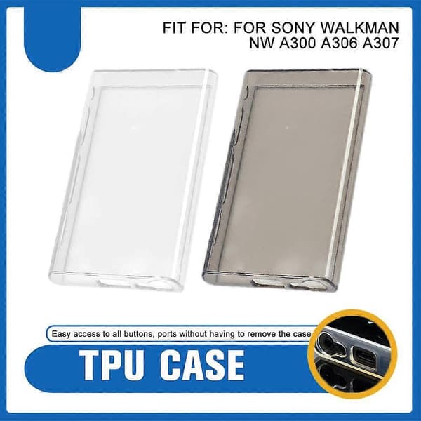 Blødt TPU-etui til SONY Walkman Transparent