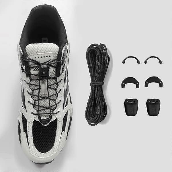 Salomon Rapid Lace snøresystem til ski Black M
