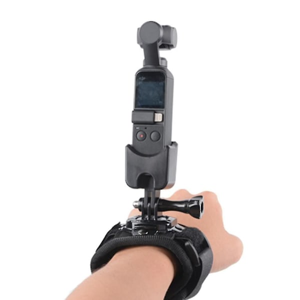 Dji Osmo Pocket 2 -kameran lisävarusteet, laajennus, rintakiinnike, jossa reppukiinnike, rannehihna, asennuskiinnike Sku1 and Wrist strap