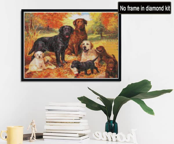 DIY 5D(49)30x40cm Diamantmalingssett for voksne Diamant Pai