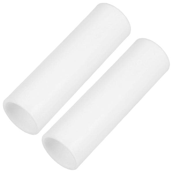 2 stk. teltstangforbindere i robust plastik til nem opsætning – essentielle dele til stabil forbindelse 8.00X1.90X1.90CM Vit