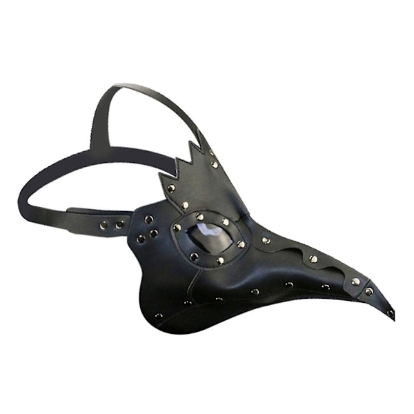 Pestlægemaske Næb Steampunk Punk Maske Halloween Kostume Prank Rekvisitter