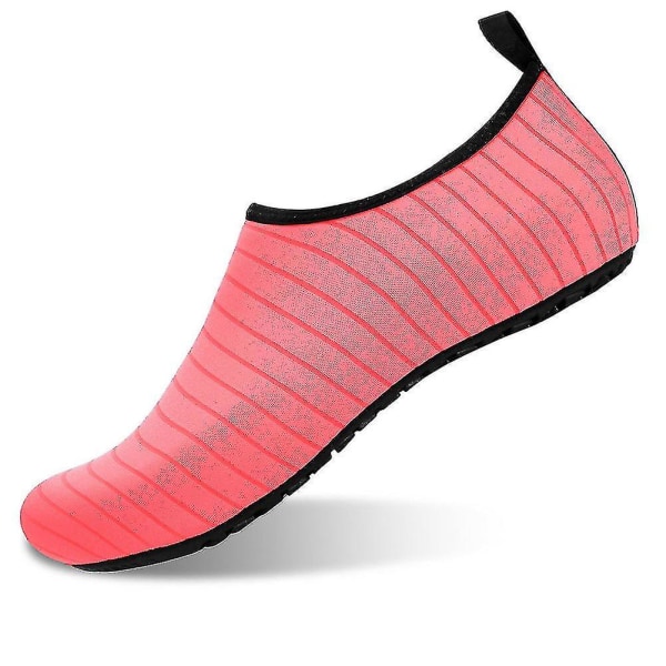 Unisex vannsportsko for menn og damer - Hurtigtørkende Aqua-sko Pink 48-49 EU