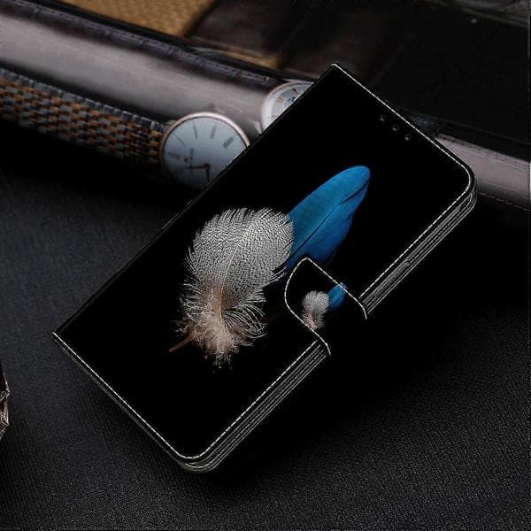 Galaxy A52 4G -puhelinkotelon yhteensopiva lisävaruste Multicolor Two Feathers