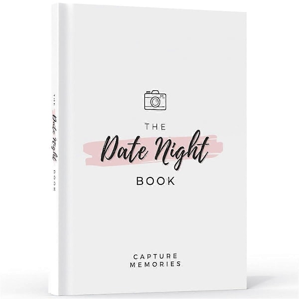 The Date Night Book - 60 Skrapelodd Datoideer & Unike Eventyr for Par, Valentinsdag White