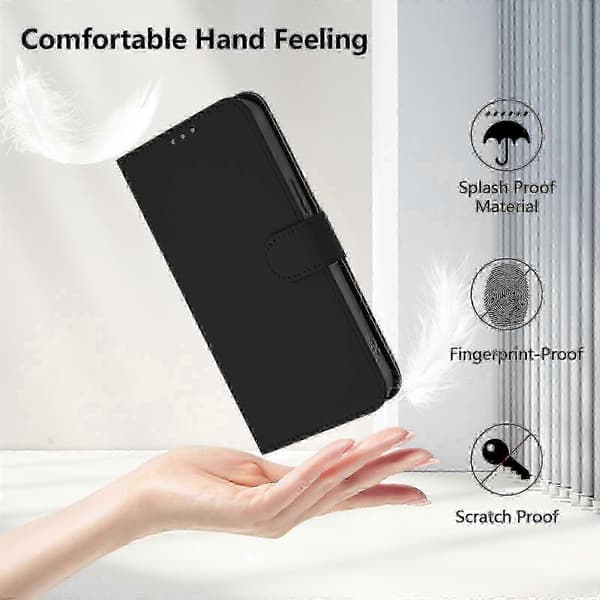 Premium läderfodral med \"skin feel\" för iPhone 16 - Bästsäljarval