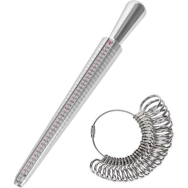 Ringmått fingerstorlek mätverktyg ring fingermått ringverktyg bältesring dorn