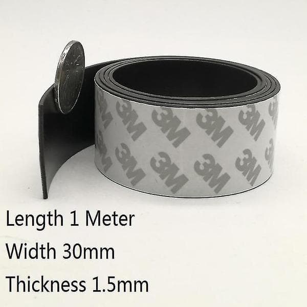 20 x 1,5 1 meter gummimagnettape [YJD]