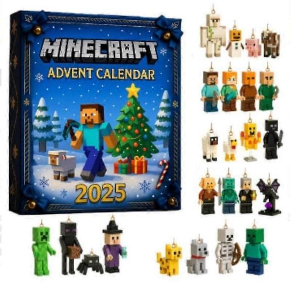 Minecraft Julekalender Blind Box Julegave