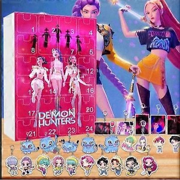 2025KPOP Demon Hunter Girls Julekalender Blind Box H