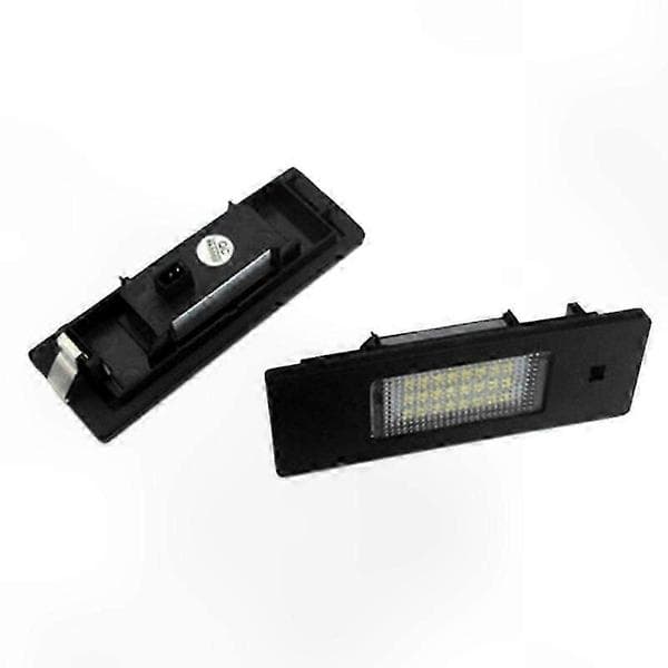 Bil LED Nummerpladelys 24-SMD LED Nummerpladelys Egnet til 147 156 159 166 black